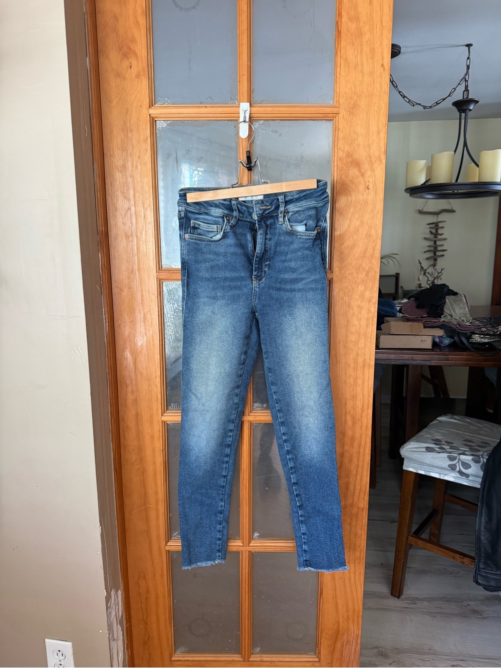 We The Free Faded Blue Skinny Jeans
